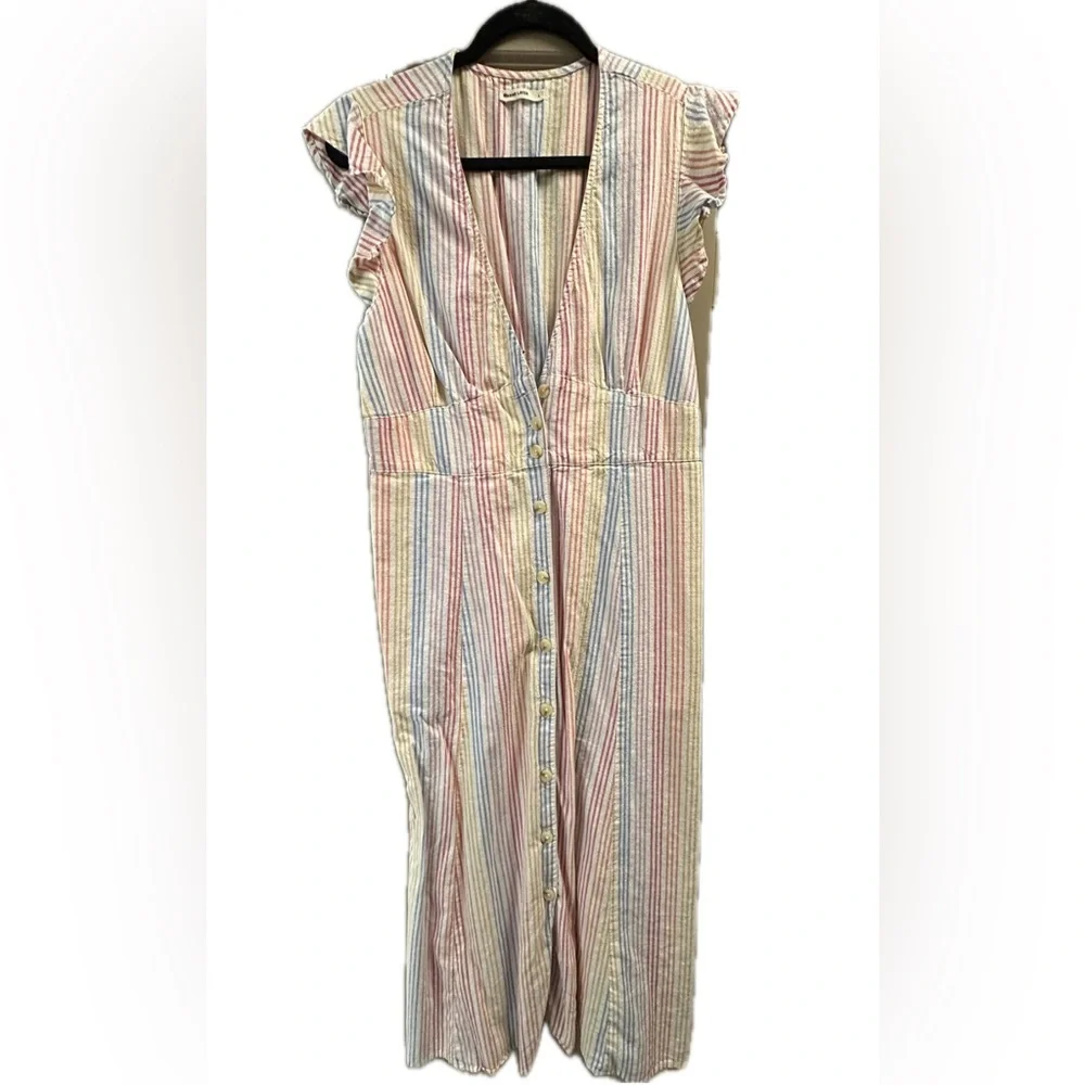 Marine Layer Multicolor Striped Maxi Dress - Picture 1 of 3